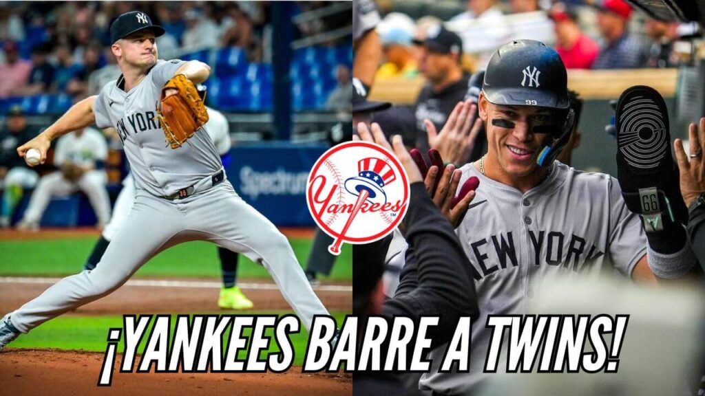 Yankees barre a Twins/ Joya de Clarke Schmidt