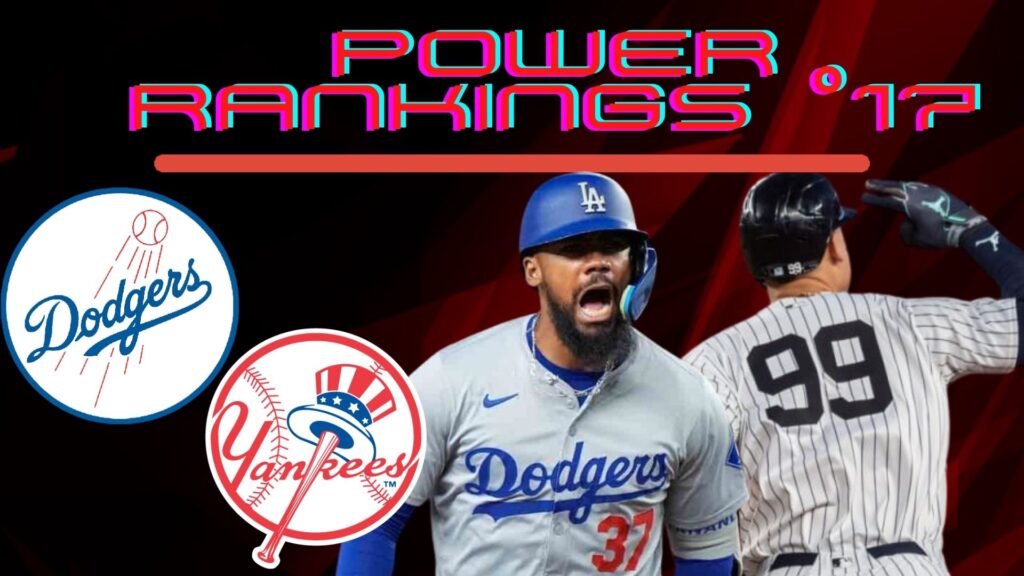 Dodgers gana serie a Yankees y mueve los Power Rankings
